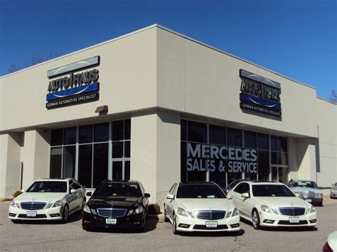 Autohaus yorktown - Specializing in Mercedes, Volvo and BMW, pre-owned vehicles sales, parts and service. Includes listing of parts available and services.